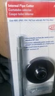 1-1/4" & Up Internal Plastic Pipe Cutter IC1SL Reed 04505 Pvc Abs Pex Pp New. Price: $45.00.
