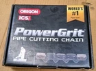 Oregon Ics Powergrit Pipe Cutting Chain. New. Price: $128.29.