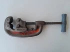 Vintage Ridgid #42 Four Wheel Screw Feed Pipe Cutter (1950S Era) Heavy Duty Used. Price: $49.00.