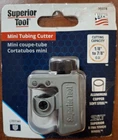 Superior Tool 7/8 In. Mini Tube Cutter Black/gray 35078 New. Price: $10.00.