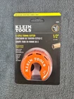 Klein Tools 1/2-INCH C-style Copper Tubing Cutter 50055 12MM New. Price: $19.99.