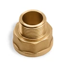 Adapter Nipple 3/4" X 1 Female Pipe Fitting Inch, Brass New. Price: $14.76.