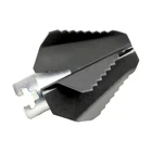 T-215 1-3/4 In. Blade Spade Cutter Drain Cleaning Cable Attachment, Fits 3/8 New. Price: $40.84.