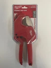 Milwaukee 48-22-4210 1-5/8" Ratcheting Pipe Cutter New. Price: $35.00.