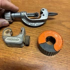 3 Pipe CUTTERS/1/2 Autocut Copper Tubing ATC12, Imperial Brass 174F,RIGID #104 Used. Price: $6.00.