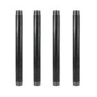 Geilspace 3/4" Heavy Duty Pre-cut Grey Metal Pipe, 12", Gray New. Price: $39.79.