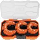 Klein Tools C-style Copper Tubing Cutter Set, 3-PIECE New. Price: $31.00.
