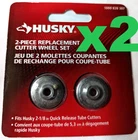 2X 2PK Husky Replacement Wheel For 1/8" Quick Release Tube Cutters New. Price: $21.82.