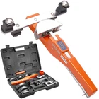 Ratcheting Pipe Tube Bender Kit W/ 7 Dies & Cutter Hvac Refrigeration New. Price: $94.99.