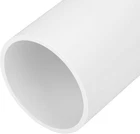 6 Inch Pvc 17" Long White SCH40 Industrial Pipes For Home Diy, Greenhou New. Price: $49.99.