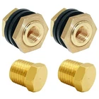 Joywayus 2SET Brass Bulkhead Kit Include 1/8" Female 3/8" 1/8NPT New. Price: $25.79.