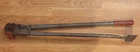 Vintage Mcc AB-3W Rebar / Rod Cutter 30" Length Made Japan Used. Price: $110.00.