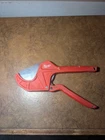 Milwaukee 48-22-4215 Ratcheting Pvc Abs Pipe Cutter 2-3/8 O.d. New Blade Used. Price: $75.89.