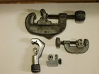 Lot Of Pipe Tubing Cutters Ridgid Imperial Eastman 274-FC General 120 Usa Used. Price: $48.94.