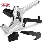 Airaj Ratchet Pipe Cutter Heavy Duty,cuts Up To 3 Inches,pvc With One New. Price: $35.16.