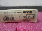 Ridgid 62870 T-105 2-1/2" Grease Cutter For Inner Core Drain Cables New. Price: $39.99.