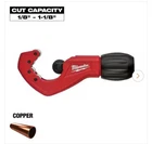 Milwaukee 48-22-4259, 1-INCH Constant Swing Copper Tubing Cutter New. Price: $24.70.
