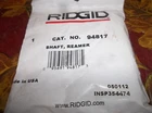 New Ridgid 94817 Shaft Reamer For 122, 122XL Copper Cutting And Prep Machine. Price: $30.00.