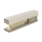 Swingline Stapler By Leah Bisch, 20 Sheet Capacity, Full Strip, Tan... Fast Ship New. Price: $33.99.