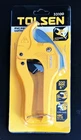 Tolsen Ratcheting Pipe Cutter Cuts Up 1-5/8" O.d. Pex Abs Cpvc #33100 New. Price: $15.99.