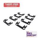 Comp Cams 1060513, Set Of 8 351C 5/16IN Guide Plates Steel Black Performance Par New. Price: $101.74.