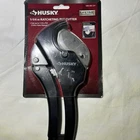 Husky 1-1/4 In. Ratcheting Pvc Cutter 1003 002 231 New Package. Price: $14.99.