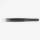 Knipex Esd Stainless Steel Gripping Tweezers, Needle-point Tips, 5" New. Price: $40.04.