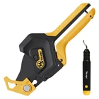 Tolesa 3-GEAR Adjustable Pvc Pipe Cutter, Pex Up 2-1/2 New. Price: $48.68.