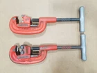 Ridgid Heavy Duty And Wide-roll Pipe Cutters Used. Price: $275.00.