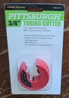 Pittsburgh Self Adjusting 3/4" Tubing Cutter #65790 New. Price: $14.14.