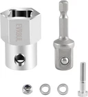 Upgraded Stainless Steel Top Wind Trailer Jack Crank Handle Cordless Drill... New. Price: $24.22.