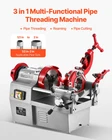 Electric Pipe Threader Machine, Metalworking New. Price: $896.76.