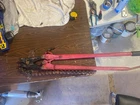 Ridgid 276 Soil Pipe Cutter 25" Chain Cast Iron Cutting Snapping Tool Used. Price: $219.00.