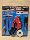 Pvc Pipe Cutter Kit With Teflon Tapered Jaw T-handle Reamer Screwdriver New. Price: $21.99.