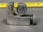Blue-point 3-16MM, /1/8"-5/8" Mini Tubing Cutter #TC123B Used. Price: $17.99.