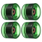 Patikil 70MM 78A Longboard Wheels With Red ABEC-9 Bearings, 4 Pack Soft Cruis... New. Price: $35.22.