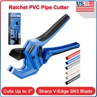 Ratchet Pvc Pipe Cutter, Cuts Up 3", Heavy-duty Aluminum Tubing Tool New. Price: $33.69.