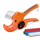 Kerry Pvc Pipe Cutter, Up To 2-1/2" O.d. Ratcheting Heavy-duty 2-1/2, Orange New. Price: $32.62.