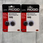 Ridgid 29973 Model E635 Standard Cutter Wheel For Stainless Steel (2 Packs) New. Price: $54.00.