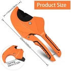 Pvc Pipe Cutter For Home Repairs - Stainless Steel Blades New. Price: $31.99.