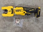 Dewalt 20V Max Cordless Copper Tubing Cutter Model# DCE154 Bare Tool New. Price: $179.00.