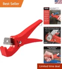 Ridgid 23488 PC-1250 Single Stroke Plastic Pipe Cutter 1/8"-1-5/8" New. Price: $46.54.