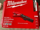 Milwaukee 2471-21 M12 Cordless Lithium-ion Copper Tubing Cutter Kit New. Price: $199.00.