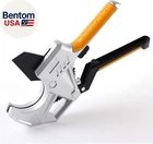 Ratchet Pvc Pipe Cutter Heavy Duty, Cuts Up To 2-1/2" (63MM), Plastic New. Price: $34.86.