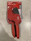 Milwaukee 48-22-4210 1-5/8" Ratcheting Pipe Cutter New. Price: $41.24.