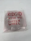 Ridgid 50812 E-258 8-1/2" Heavy Duty Wheel For Pipe Cutters & 258-XL New. Price: $275.00.