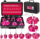 9PCS Pvc Pipe Fitting Reamer Kit - Complete Plastic Set Fits Into Standar New. Price: $97.99.