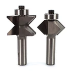 Whiteside 3400 Edge Banding Router Bit Set For Woodworking - 1/2"SH, 3/4"CL, New. Price: $104.71.