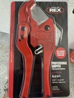 Wheeler-rex 5291 Plastic Pipe Cutter: 3/16IN 11/16 Od Cutting Capacity New. Price: $79.99.