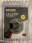 Ridgid 57008 1/2" To 3/4" C34 Copper Pipe & Tubing Cutter Spring Loaded Cutting New. Price: $21.97.